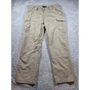 Tru-Spec Tactical Cargo Pants 38x30 Khaki Mens Ripstop 24-7 Series Utility Work